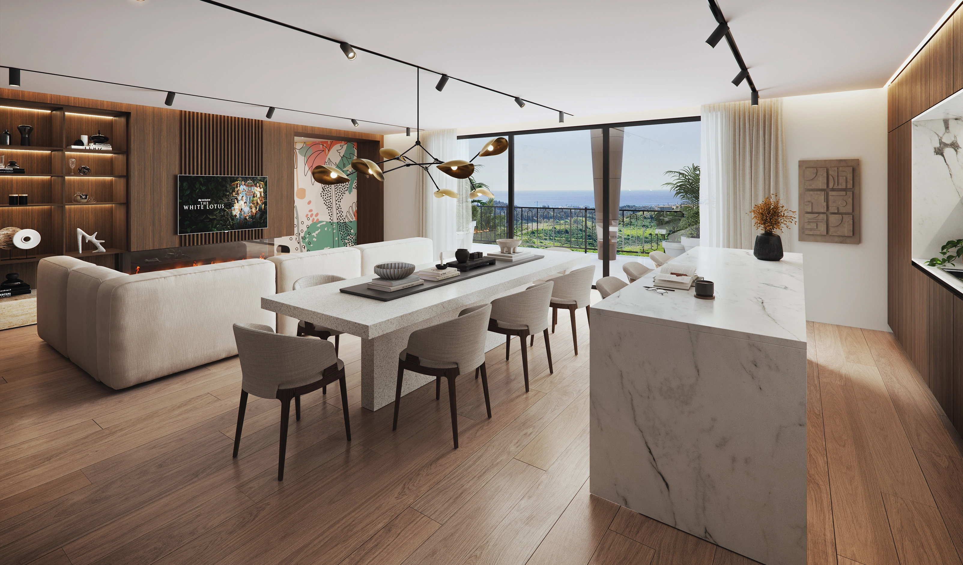 Dining living room