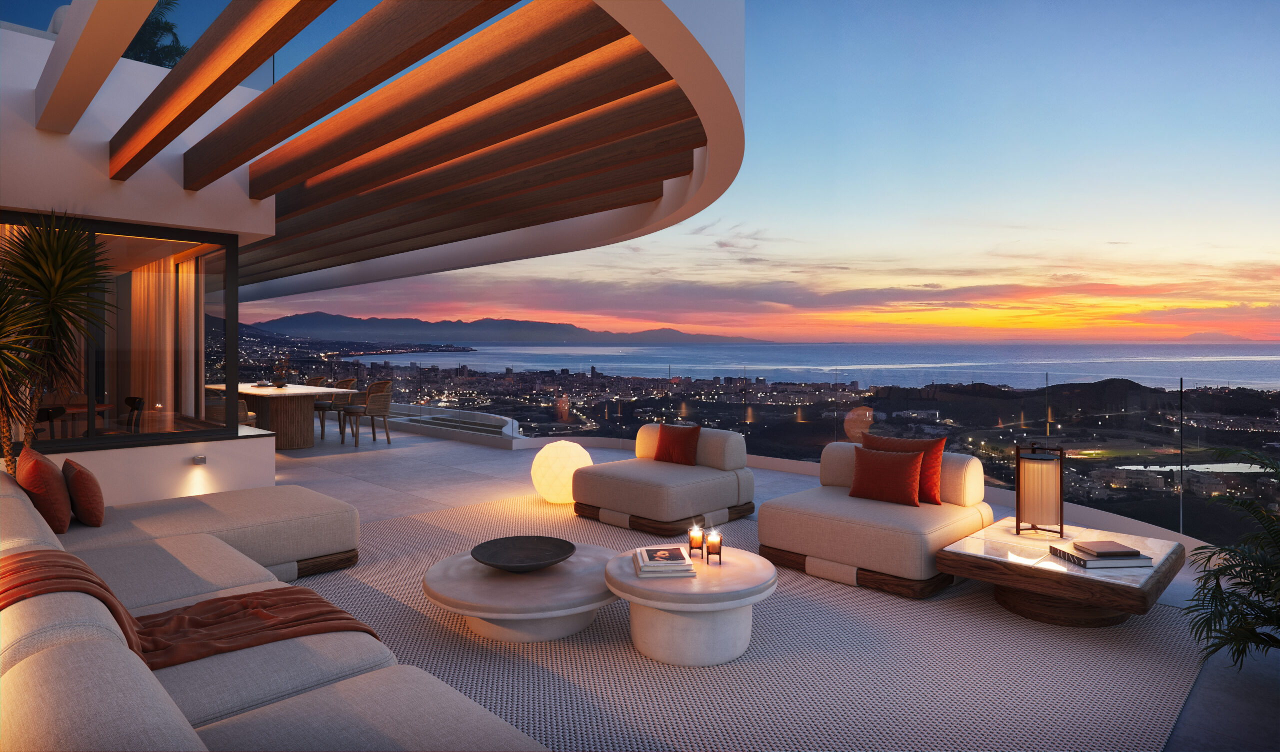 360 Cordia sunset terrace panoramic views