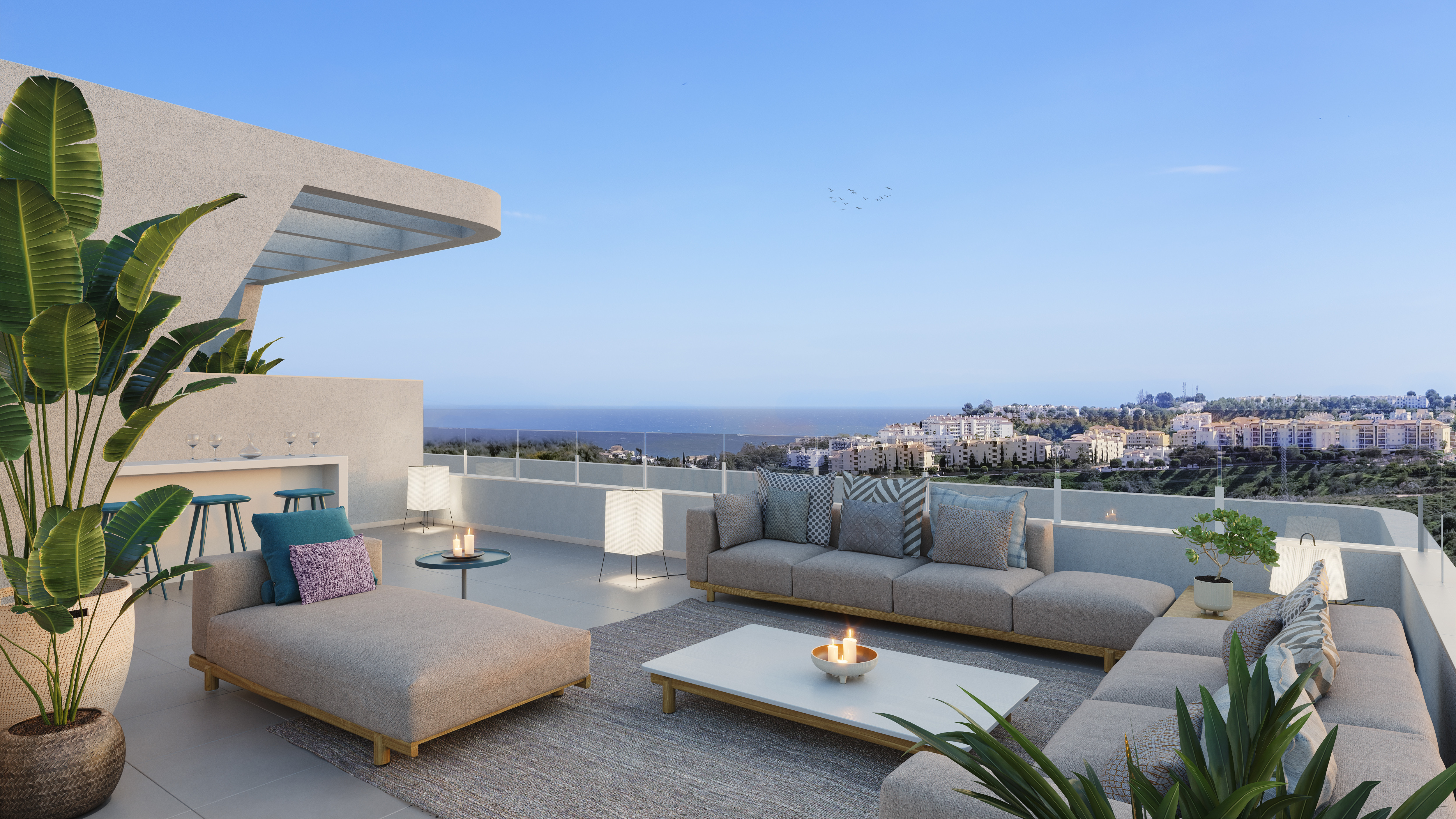 Rooftop terrace