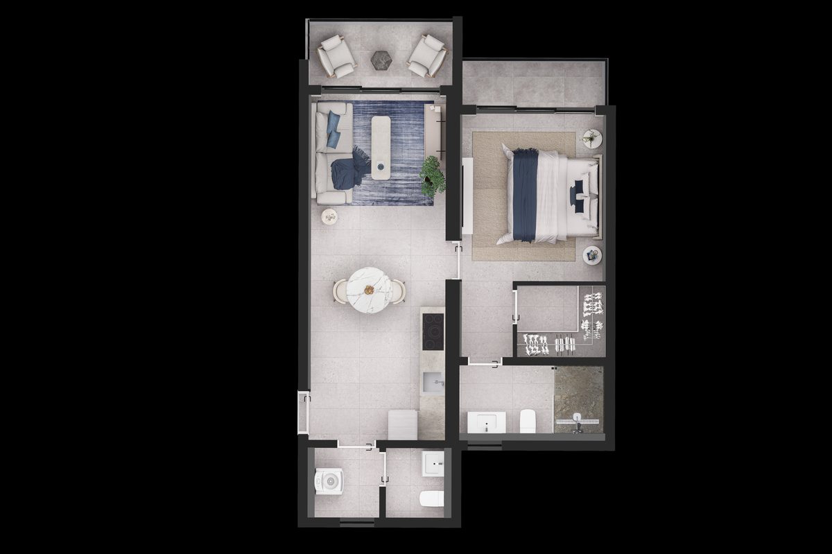 Type A floor plan