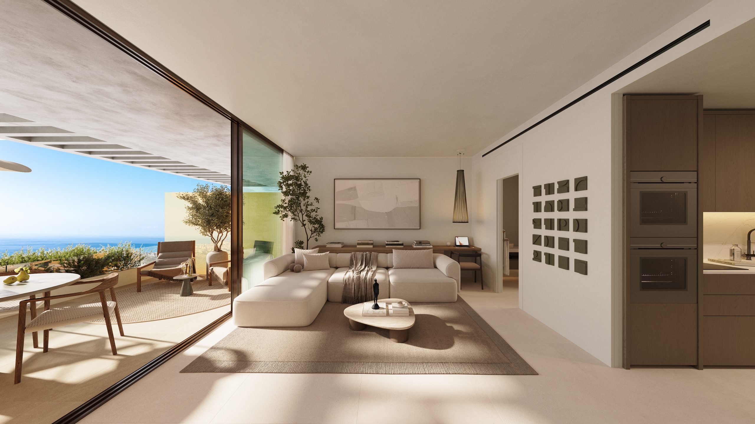 Waterfall 1-bed panoramic