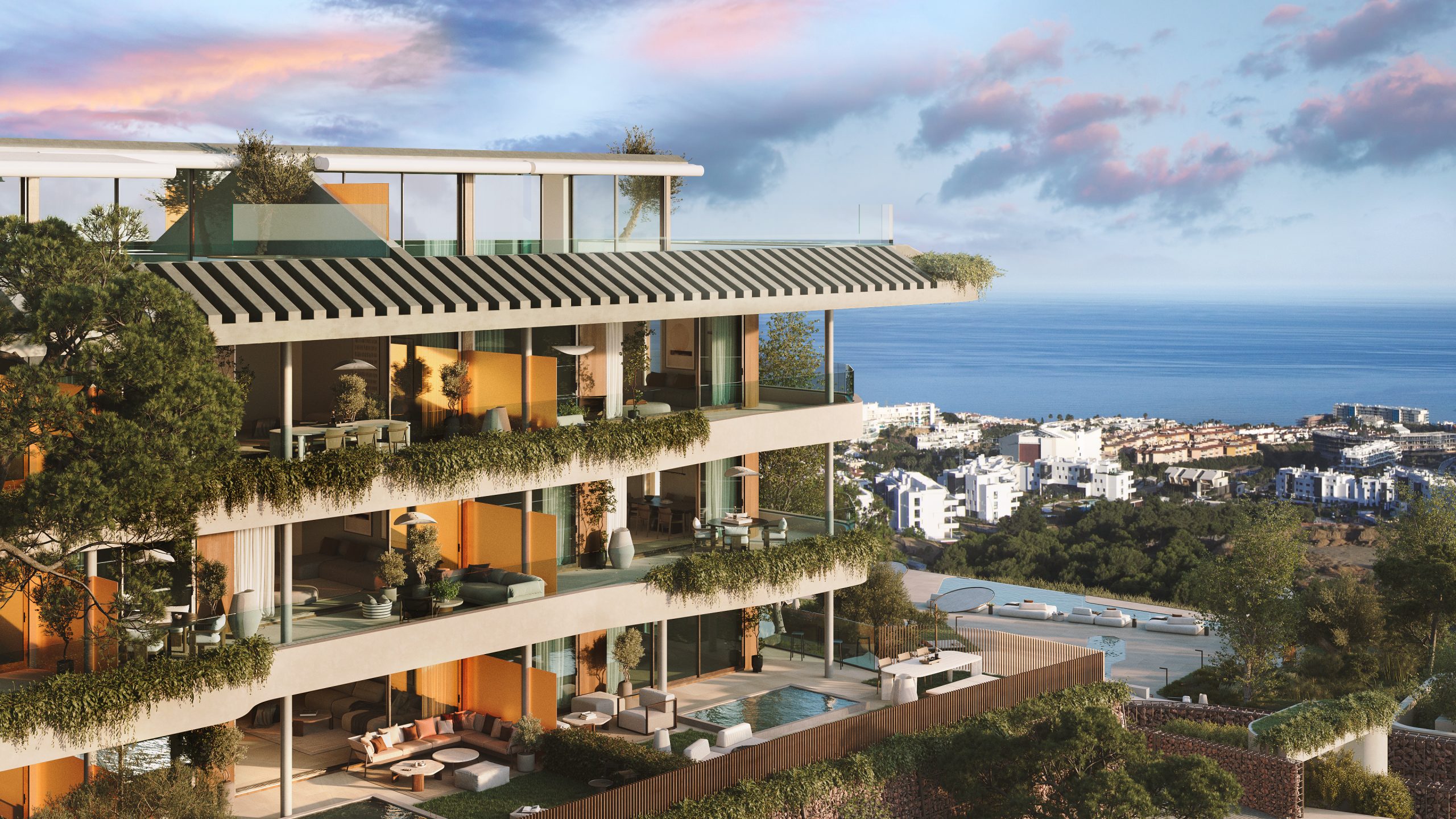Waterfall Residences building